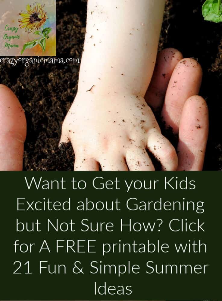 child and parent hands in the dirt