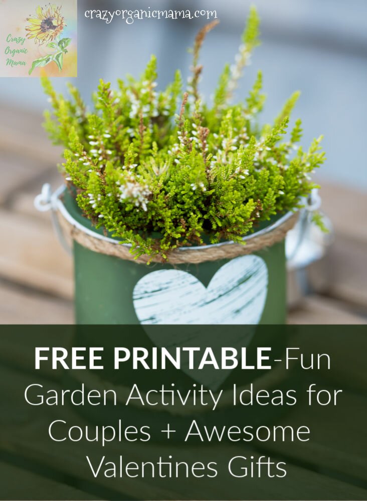 free printable couples garden activities