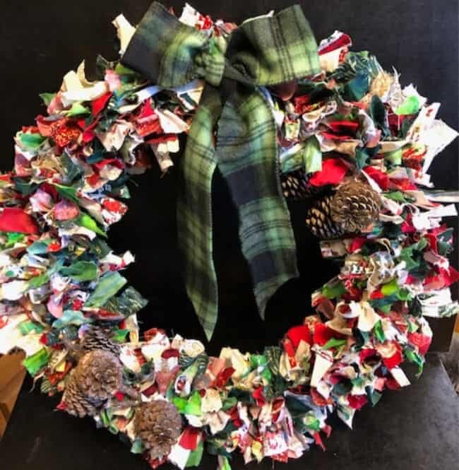 finished wreath
