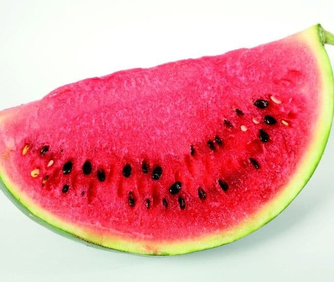 cut watermelon